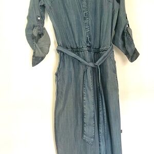 Ladies denim color Tencel Jumpsuit
